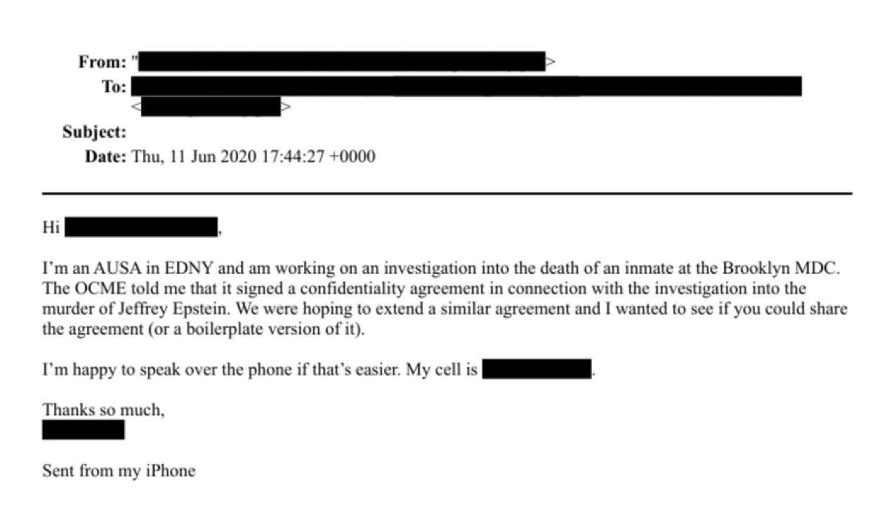 Jefferey Epstein was murdered?