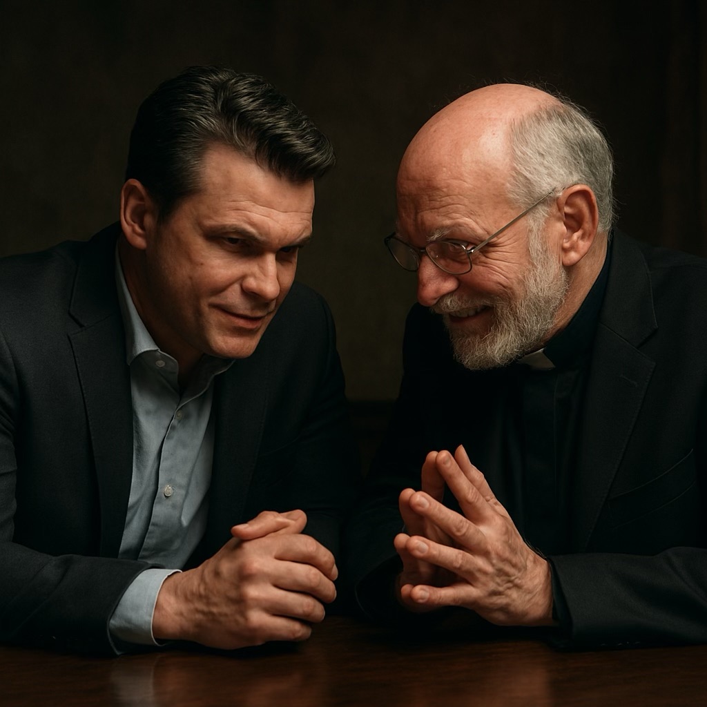 Man of the cloth openly calling the death of talarico